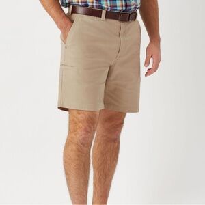Duluth Men’s Flex Ballroom Khaki Relaxed Fit 9” Shorts Size 44